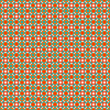 Soyut çapraz desenli üretken hesaplama sanatı çizimi