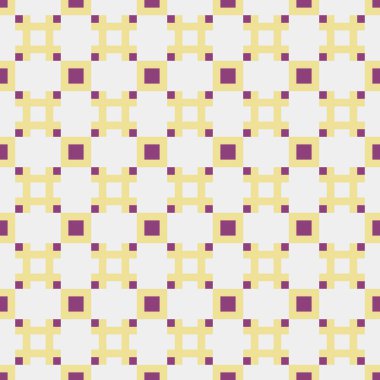 Soyut çapraz desenli üretken hesaplama sanatı çizimi