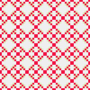 Soyut çapraz desenli üretken hesaplama sanatı çizimi