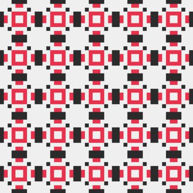 Soyut çapraz desenli üretken hesaplama sanatı çizimi