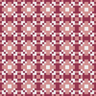 Soyut çapraz desenli üretken hesaplama sanatı çizimi