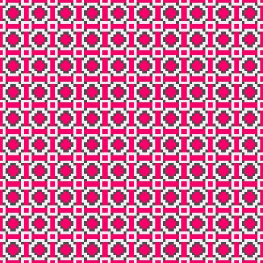 Soyut çapraz desenli üretken hesaplama sanatı çizimi