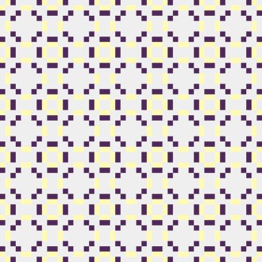 Soyut çapraz desenli üretken hesaplama sanatı çizimi