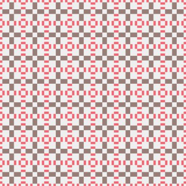 Soyut çapraz desenli üretken hesaplama sanatı çizimi