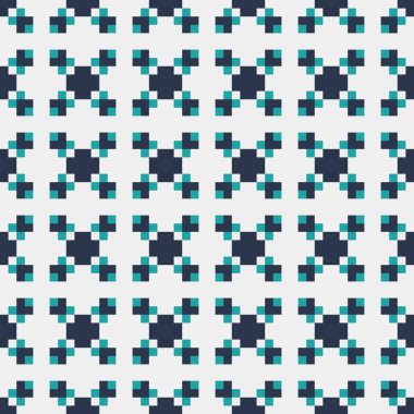 Soyut çapraz desenli üretken hesaplama sanatı çizimi