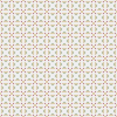 Soyut çapraz desenli üretken hesaplama sanatı çizimi