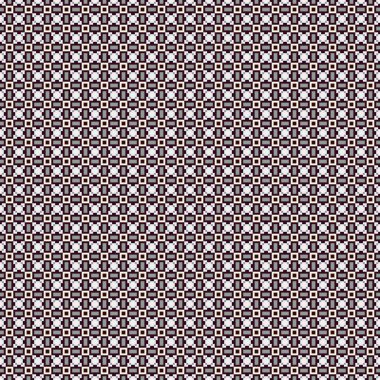 Soyut çapraz desenli üretken hesaplama sanatı çizimi