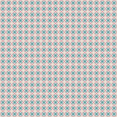 Soyut çapraz desenli üretken hesaplama sanatı çizimi