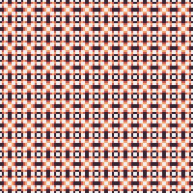 Soyut çapraz desenli üretken hesaplama sanatı çizimi