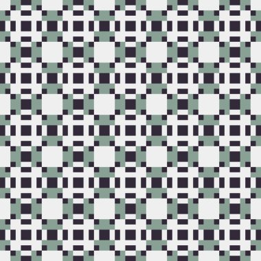 Soyut çapraz desenli üretken hesaplama sanatı çizimi