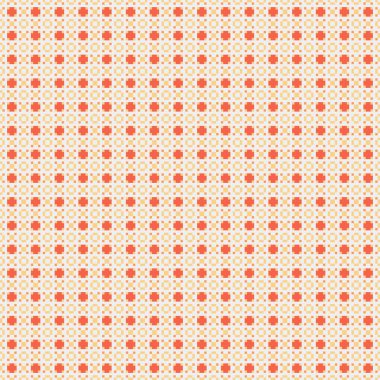 Soyut çapraz desenli üretken hesaplama sanatı çizimi