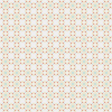 Soyut çapraz desenli üretken hesaplama sanatı çizimi