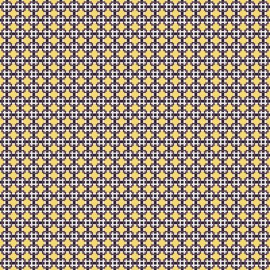 Soyut çapraz desenli üretken hesaplama sanatı çizimi