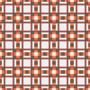 Soyut çapraz desenli üretken hesaplama sanatı çizimi