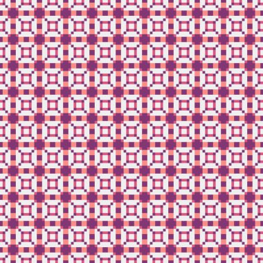 Soyut çapraz desenli üretken hesaplama sanatı çizimi