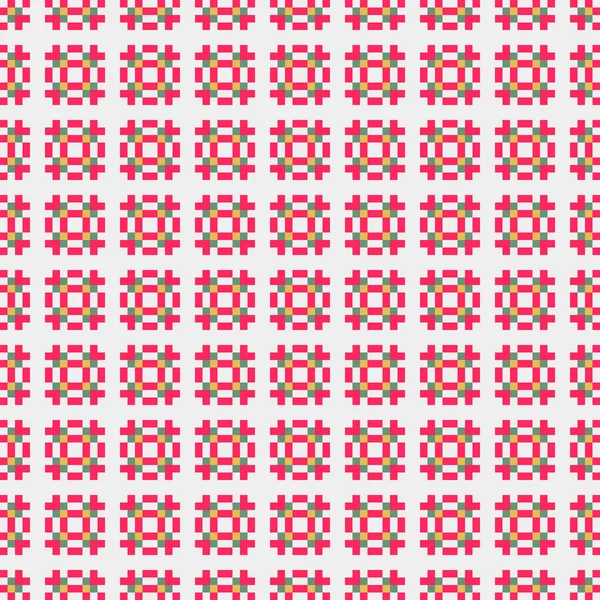 Soyut Çapraz Düzen. Noktalı arka plan. Geometrik Vektör İllüstrasyonu