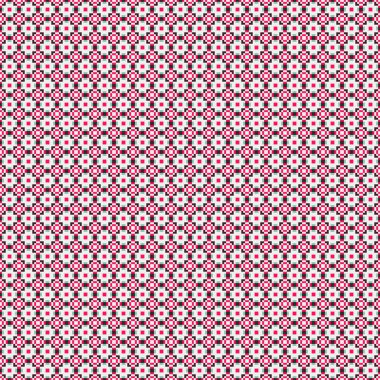 Soyut çapraz desenli üretken hesaplama sanatı çizimi