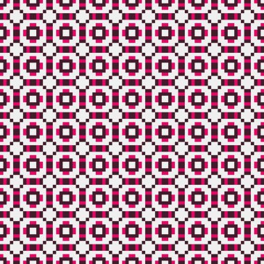 Soyut çapraz desenli üretken hesaplama sanatı çizimi