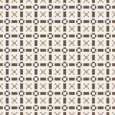 Soyut çapraz desenli üretken hesaplama sanatı çizimi