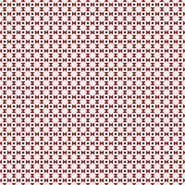 Soyut çapraz desenli üretken hesaplama sanatı çizimi