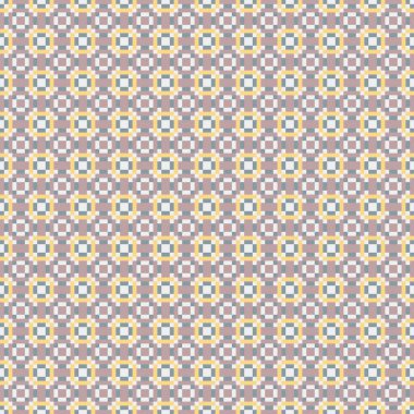 Soyut çapraz desenli üretken hesaplama sanatı çizimi