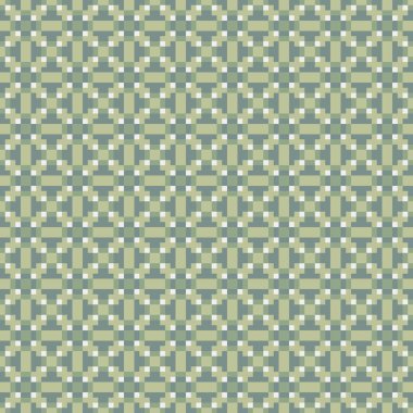 Soyut çapraz desenli üretken hesaplama sanatı çizimi