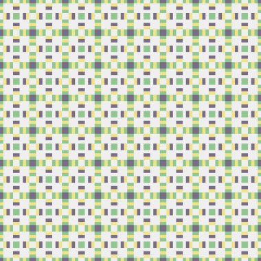 Soyut çapraz desenli üretken hesaplama sanatı çizimi