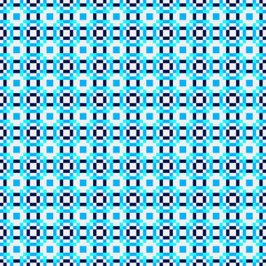 Soyut çapraz desenli üretken hesaplama sanatı çizimi