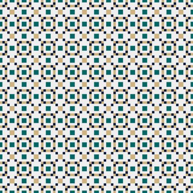 Soyut çapraz desenli üretken hesaplama sanatı çizimi