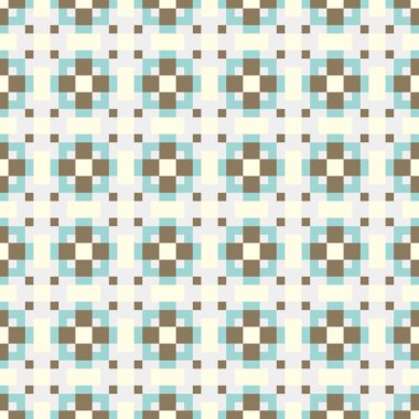 Soyut çapraz desenli üretken hesaplama sanatı çizimi