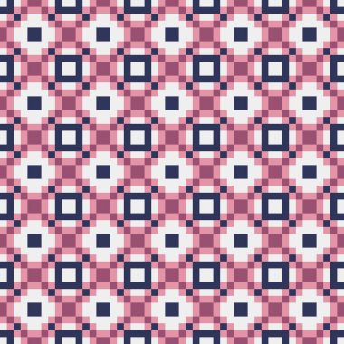 Soyut çapraz desenli üretken hesaplama sanatı çizimi