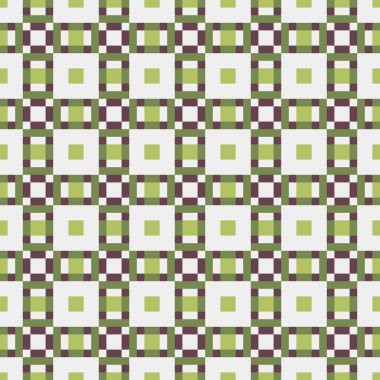 Soyut Çapraz Düzen. Noktalı arka plan. Geometrik Vektör İllüstrasyonu