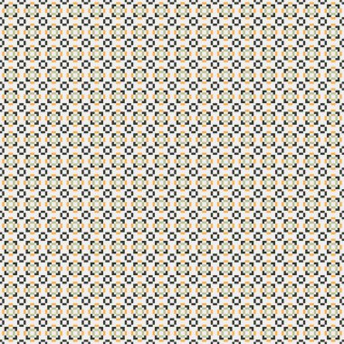 Soyut çapraz desenli üretken hesaplama sanatı çizimi