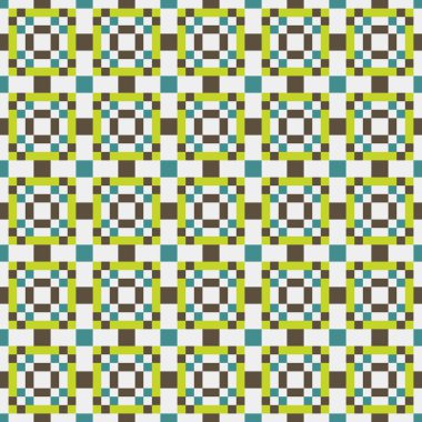 Soyut çapraz desenli üretken hesaplama sanatı çizimi