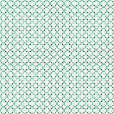 Soyut çapraz desenli üretken hesaplama sanatı çizimi