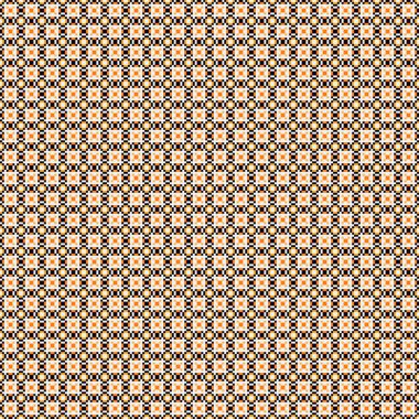 Soyut çapraz desenli üretken hesaplama sanatı çizimi