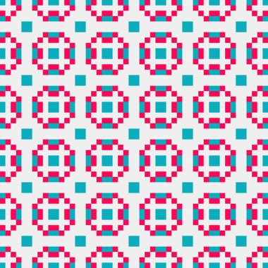 Soyut çapraz desenli üretken hesaplama sanatı çizimi