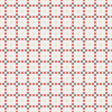 Soyut çapraz desenli üretken hesaplama sanatı çizimi