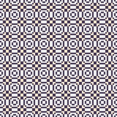 Soyut çapraz desenli üretken hesaplama sanatı çizimi