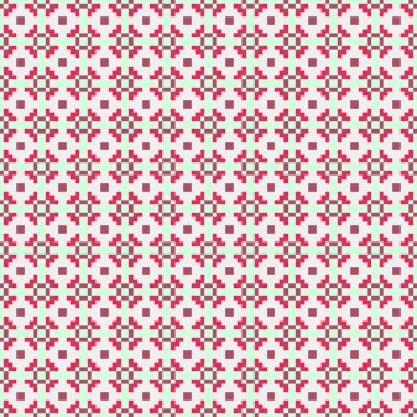 Soyut çapraz desenli üretken hesaplama sanatı çizimi