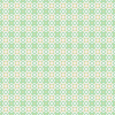 Soyut çapraz desenli üretken hesaplama sanatı çizimi