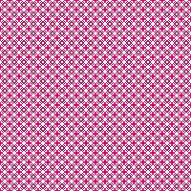 Soyut çapraz desenli üretken hesaplama sanatı çizimi