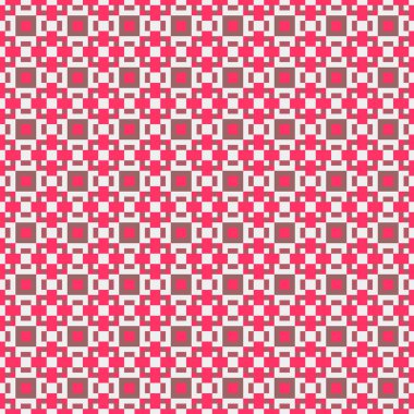 Soyut çapraz desenli üretken hesaplama sanatı çizimi