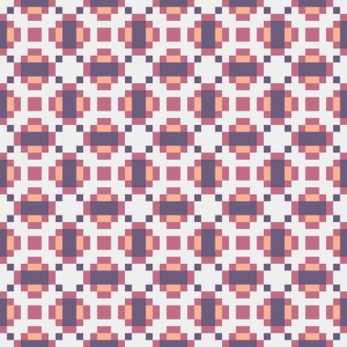 Soyut çapraz desenli üretken hesaplama sanatı çizimi