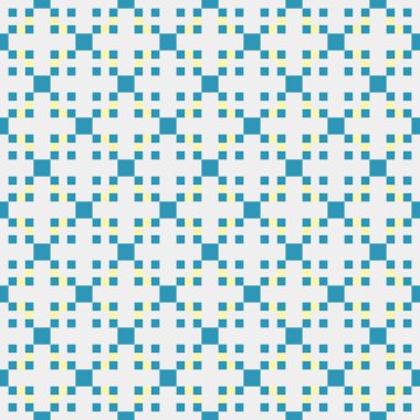 Soyut çapraz desenli üretken hesaplama sanatı çizimi