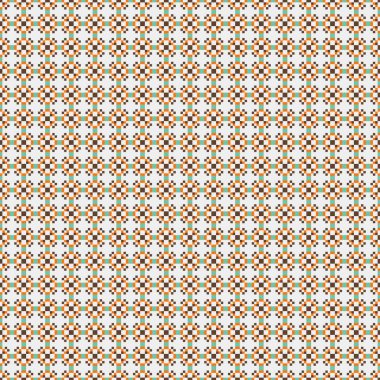 Soyut çapraz desenli üretken hesaplama sanatı çizimi