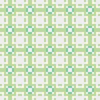 Soyut çapraz desenli üretken hesaplama sanatı çizimi