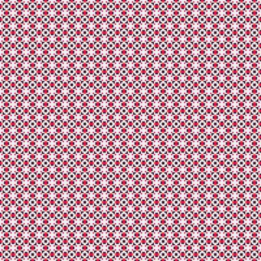 Soyut çapraz desenli üretken hesaplama sanatı çizimi