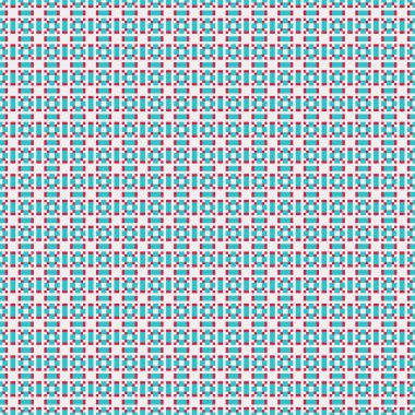 Soyut çapraz desenli üretken hesaplama sanatı çizimi