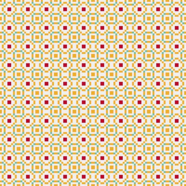 Soyut çapraz desenli üretken hesaplama sanatı çizimi